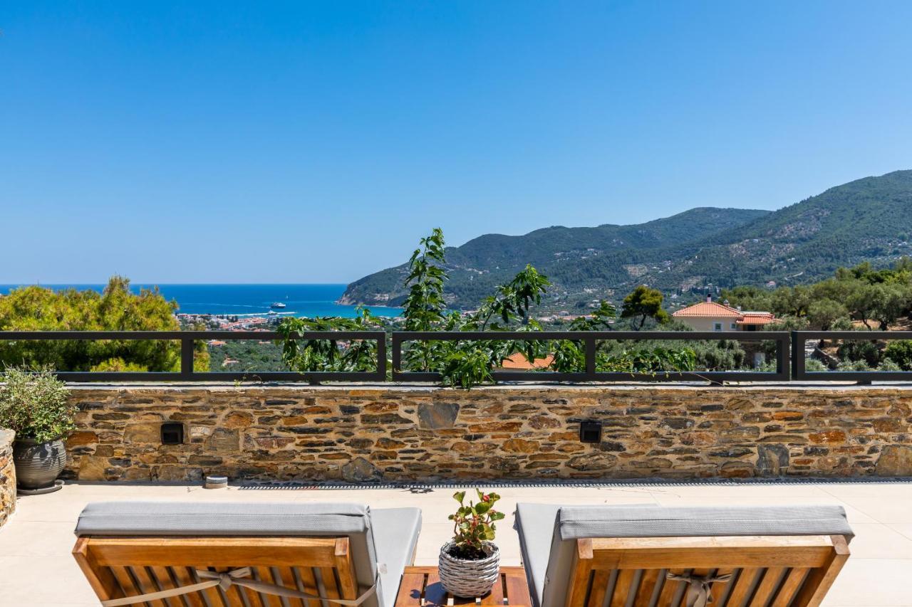 Villa Antigone Luxury Retreat 斯科派洛斯 外观 照片