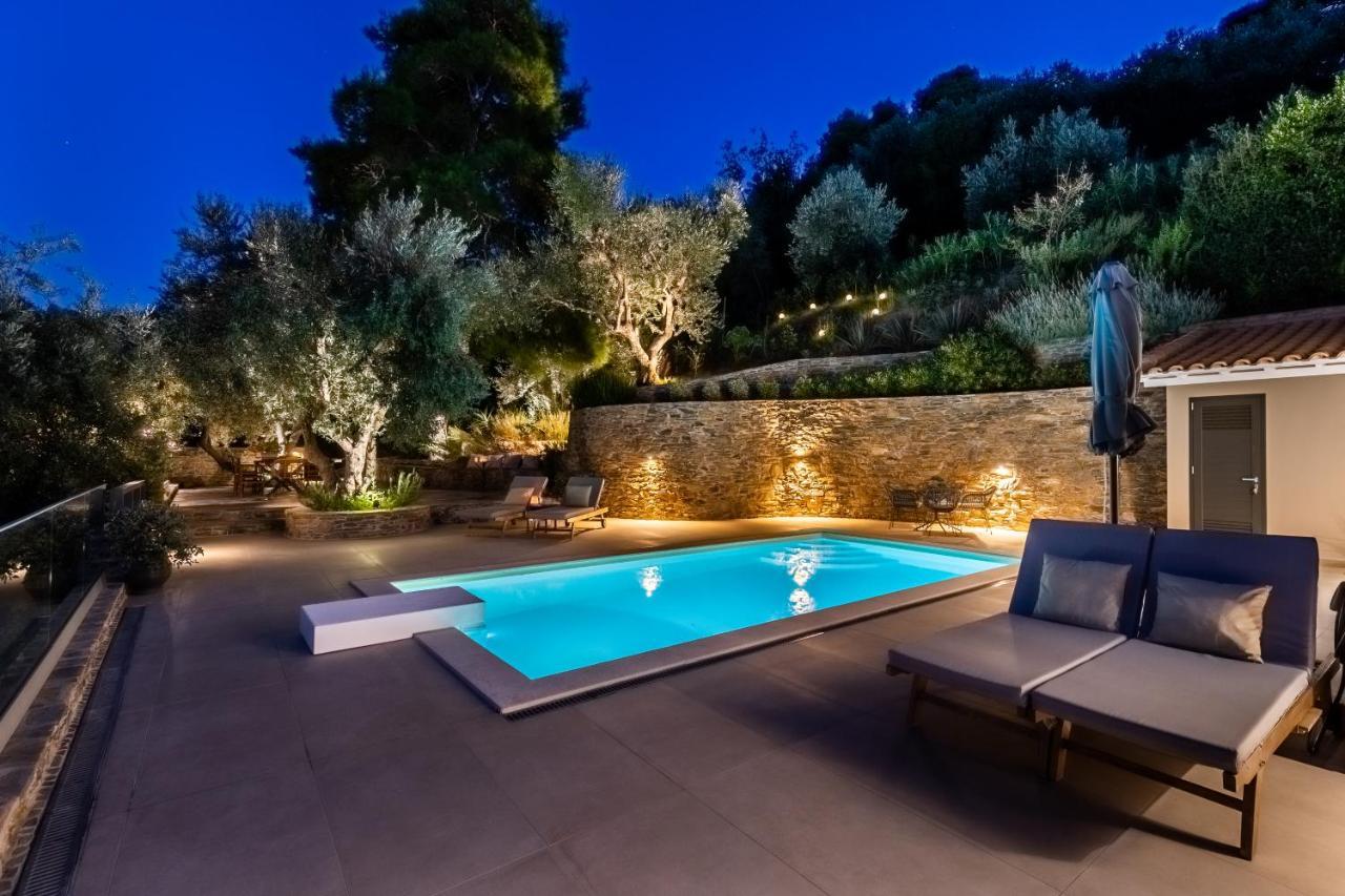 Villa Antigone Luxury Retreat 斯科派洛斯 外观 照片