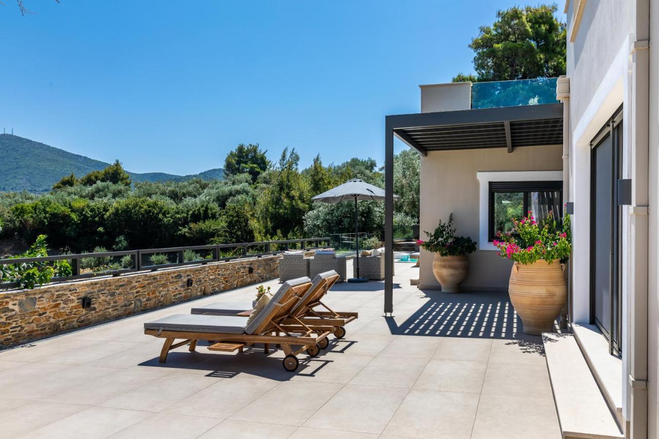 Villa Antigone Luxury Retreat 斯科派洛斯 外观 照片